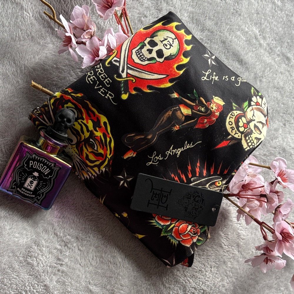 Ed Hardy Black and Red Graphic Jacket - Picture 7 of 8
